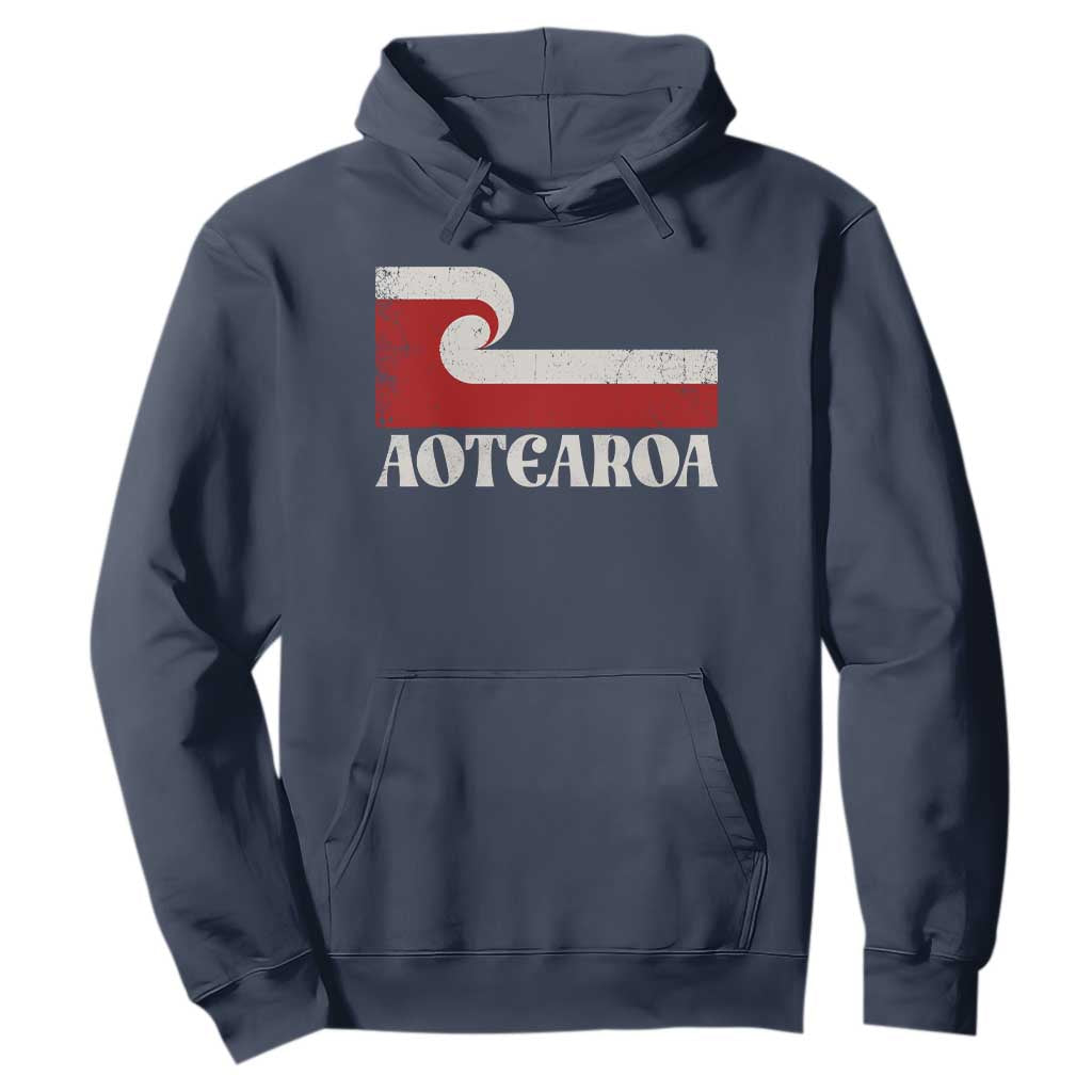 Aotearoa New Zealand Vintage Maori Flag Tino Rangatiratanga Hoodie