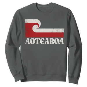 Aotearoa New Zealand Vintage Maori Flag Tino Rangatiratanga Sweatshirt