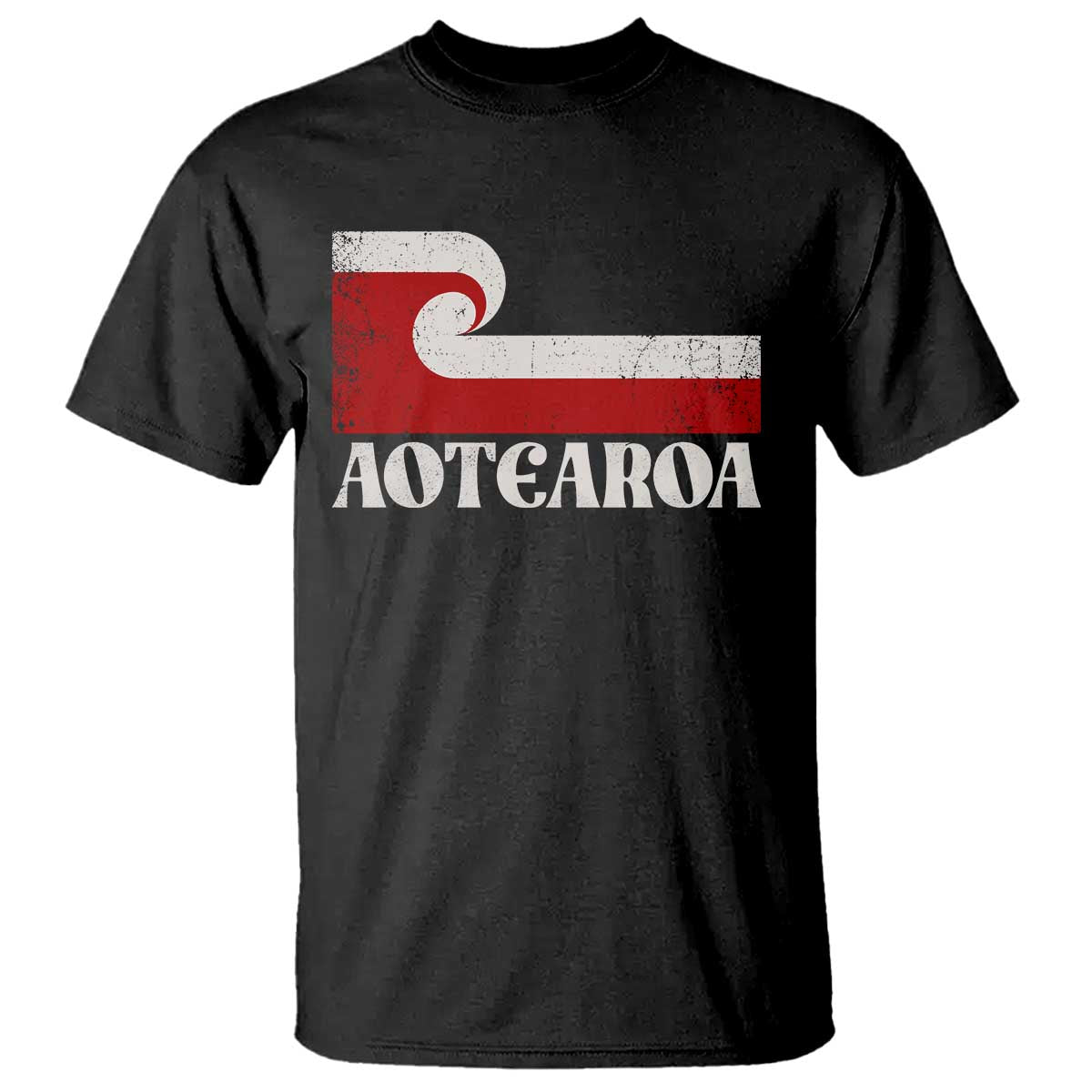 Aotearoa New Zealand Vintage Maori Flag Tino Rangatiratanga T Shirt