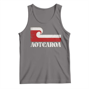 Aotearoa New Zealand Vintage Maori Flag Tino Rangatiratanga Tank Top