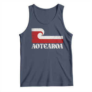 Aotearoa New Zealand Vintage Maori Flag Tino Rangatiratanga Tank Top