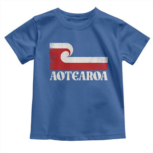 Aotearoa New Zealand Vintage Maori Flag Tino Rangatiratanga Toddler T Shirt