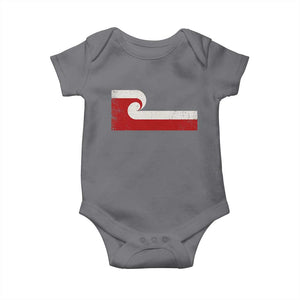 Maori Flag Tino Rangatiratanga Baby Onesie Polynesian Heritage New Zealand Pride