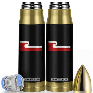 Maori Flag Tino Rangatiratanga Bullet Tumbler Polynesian Heritage New Zealand Pride TS11 Black Print Your Wear