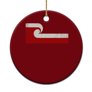 Maori Flag Tino Rangatiratanga Ceramic Ornament Polynesian Heritage New Zealand Pride