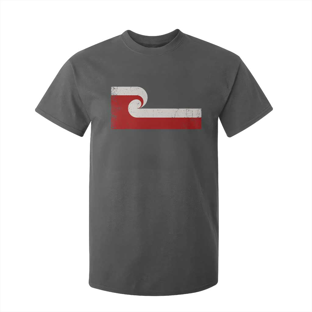 Maori Flag Tino Rangatiratanga T Shirt For Kid Polynesian Heritage New Zealand Pride