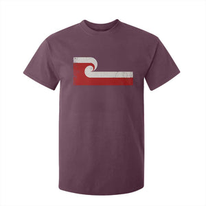 Maori Flag Tino Rangatiratanga T Shirt For Kid Polynesian Heritage New Zealand Pride