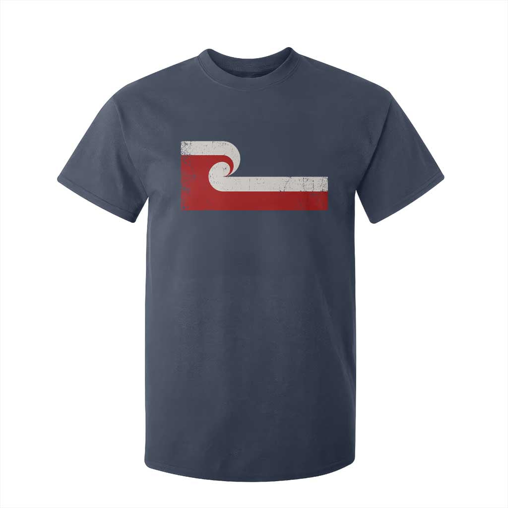 Maori Flag Tino Rangatiratanga T Shirt For Kid Polynesian Heritage New Zealand Pride