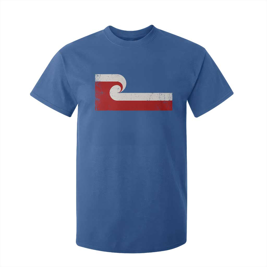 Maori Flag Tino Rangatiratanga T Shirt For Kid Polynesian Heritage New Zealand Pride