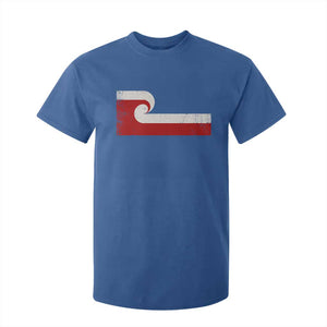 Maori Flag Tino Rangatiratanga T Shirt For Kid Polynesian Heritage New Zealand Pride