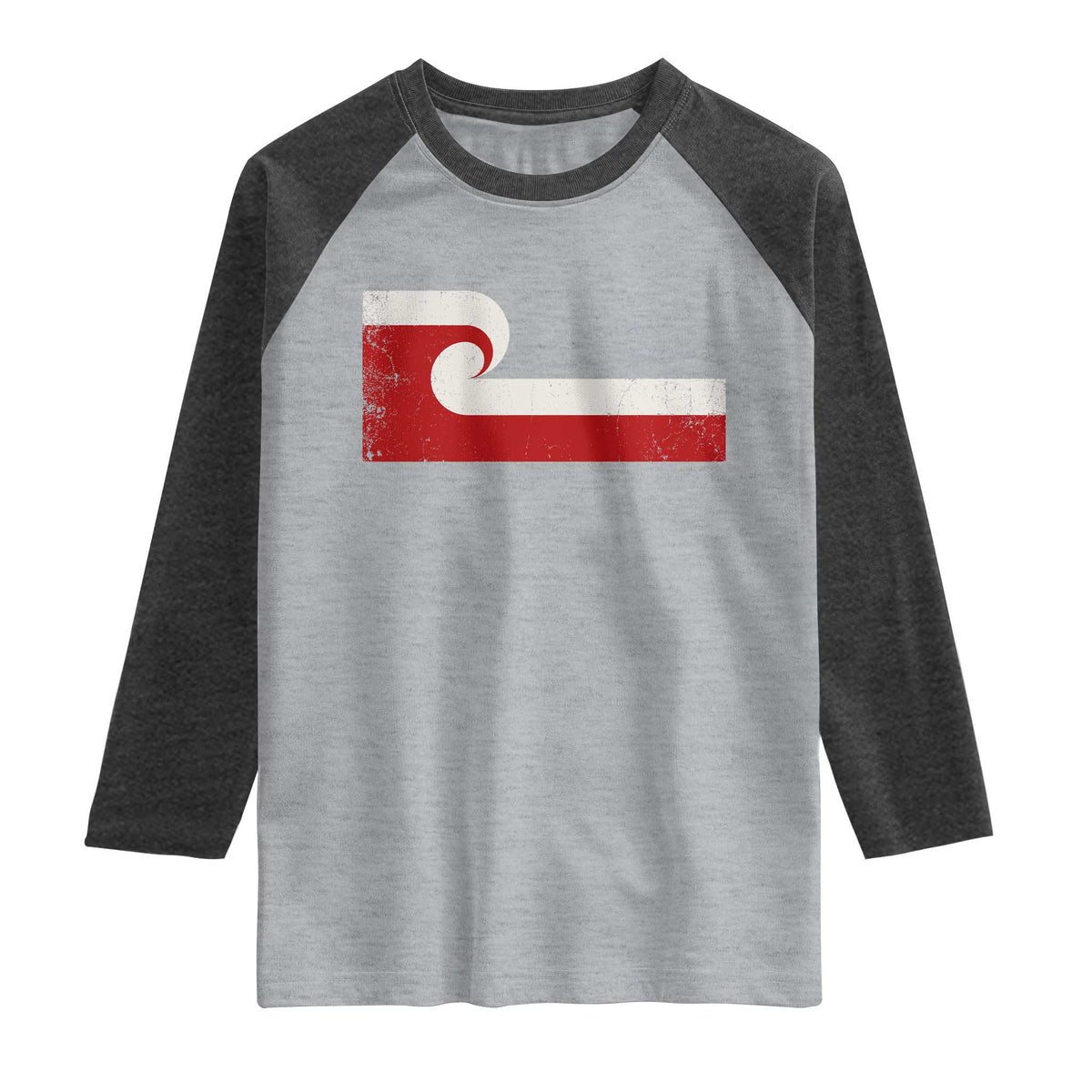 Maori Flag Tino Rangatiratanga Raglan Shirt Polynesian Heritage New Zealand Pride