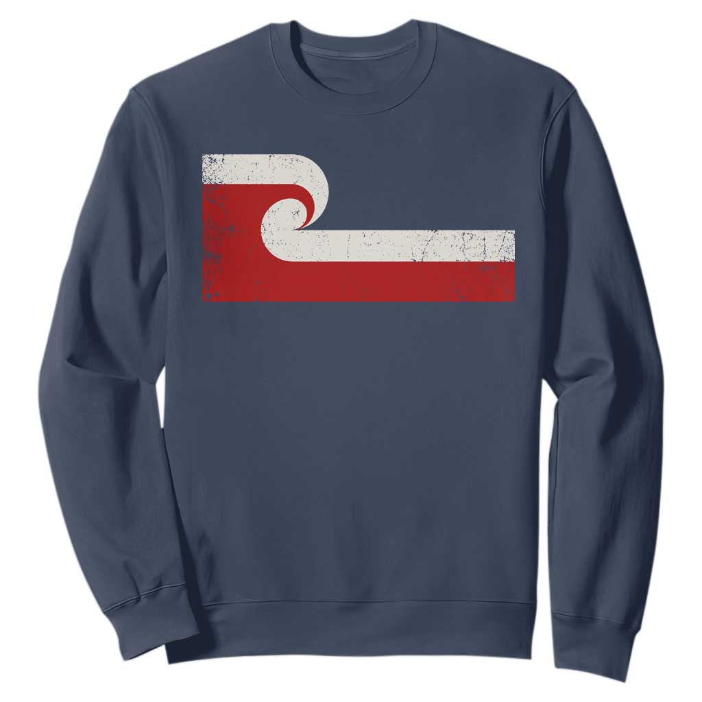 Maori Flag Tino Rangatiratanga Sweatshirt Polynesian Heritage New Zealand Pride