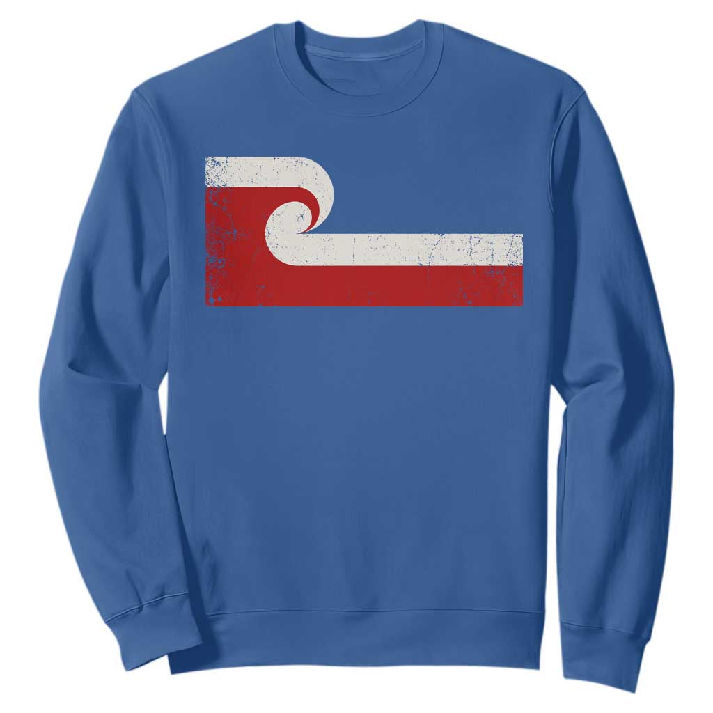 Maori Flag Tino Rangatiratanga Sweatshirt Polynesian Heritage New Zealand Pride