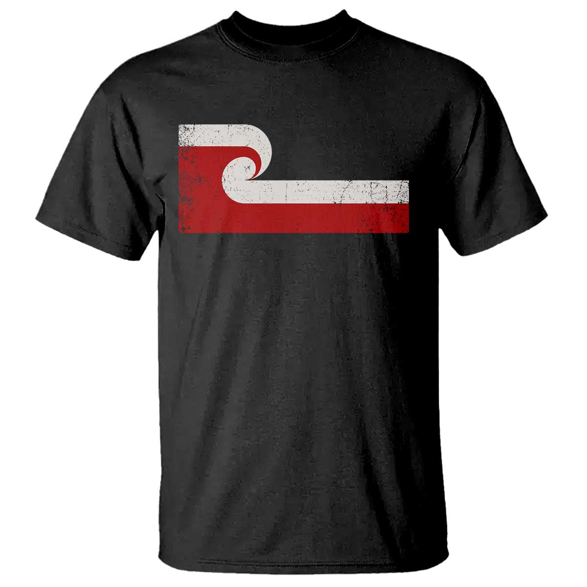 Maori Flag Tino Rangatiratanga T Shirt Polynesian Heritage New Zealand Pride TS11 Black Print Your Wear