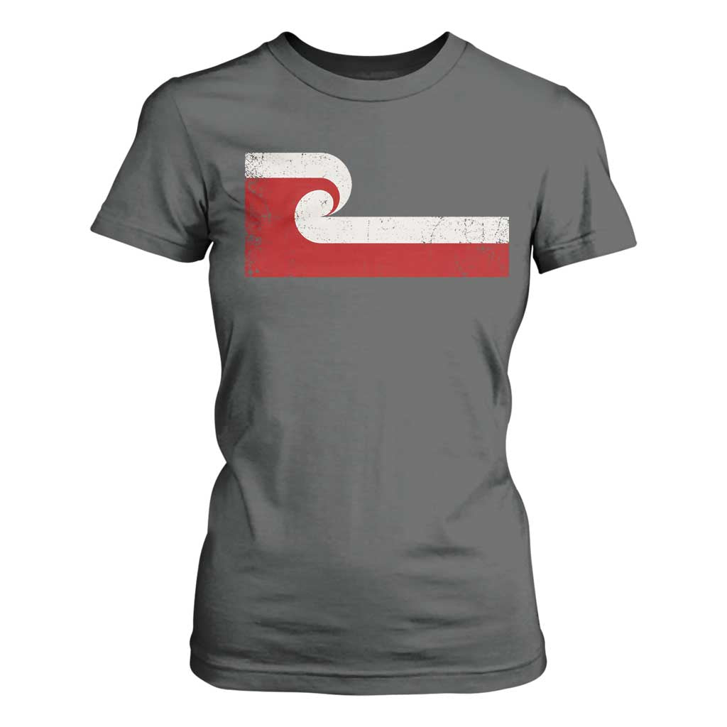 Maori Flag Tino Rangatiratanga T Shirt For Women Polynesian Heritage New Zealand Pride