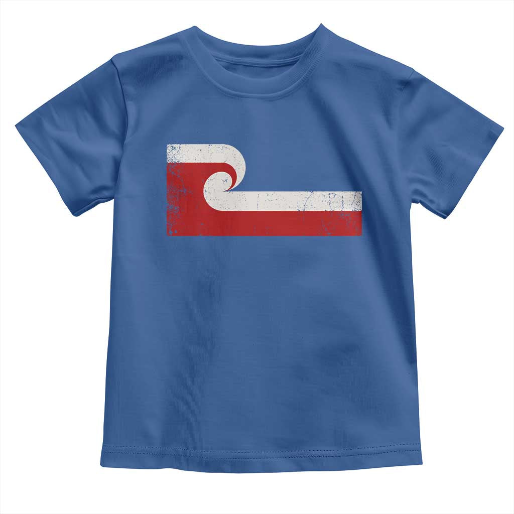 Maori Flag Tino Rangatiratanga Toddler T Shirt Polynesian Heritage New Zealand Pride