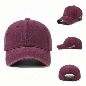 Suicide Prevention Awareness Washed Cotton Baseball Cap You Matter Don't Let Your Story End Semicolon