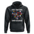 Harris Walz 2024 Hoodie Mind Your Own Damn Business Unity LGBT American Flag TS11 Black Print Your Wear