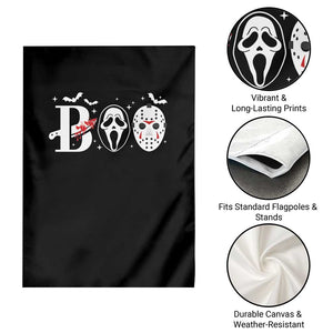 Halloween Garden Flag Boo Horror Murderer Masks Bat Spooky Season TS11 Print Your Wear