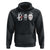 Halloween Hoodie Boo Horror Murderer Masks Bat Spooky Season TS11 Black Print Your Wear