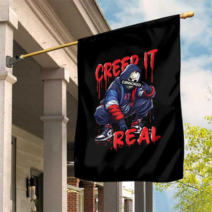 Halloween Garden Flag Creep It Real Horror Murderer Spooky Season TS11 Print Your Wear