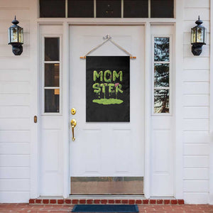 Funny Halloween Couple Garden Flag Momster Monster Couple Matching TS11 Print Your Wear