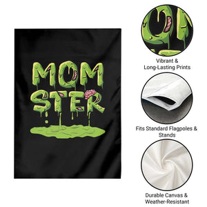 Funny Halloween Couple Garden Flag Momster Monster Couple Matching TS11 Print Your Wear