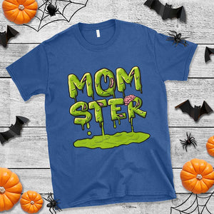 Funny Halloween Couple T Shirt Momster Monster Couple Matching TS11 Royal Blue Print Your Wear