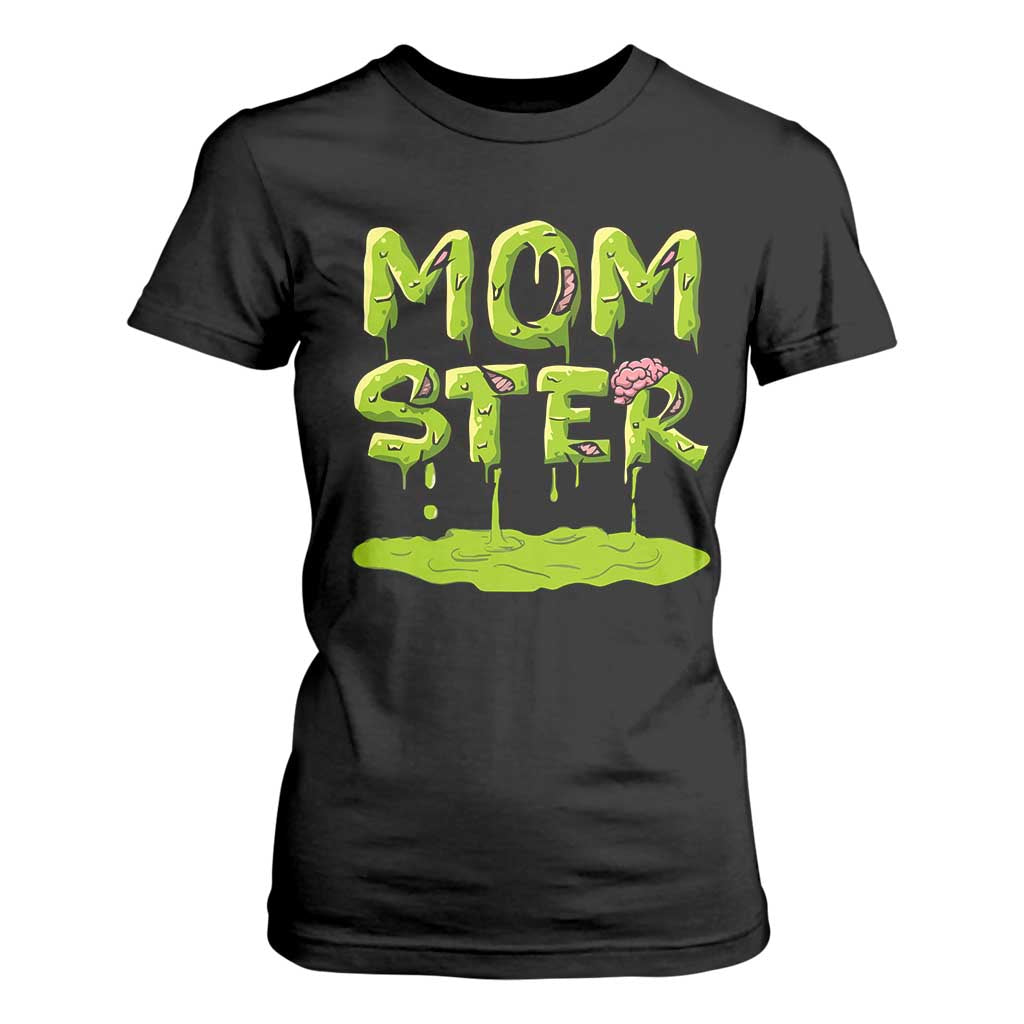 Funny Halloween Couple T Shirt For Women Momster Monster Couple Matching TS11 Black Print Your Wear