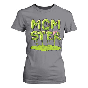 Funny Halloween Couple T Shirt For Women Momster Monster Couple Matching TS11 Charcoal Print Your Wear