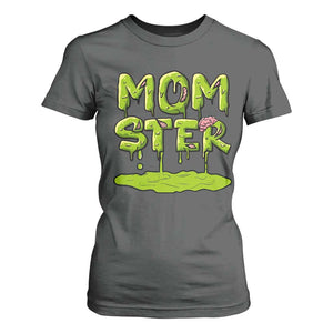 Funny Halloween Couple T Shirt For Women Momster Monster Couple Matching TS11 Dark Heather Print Your Wear