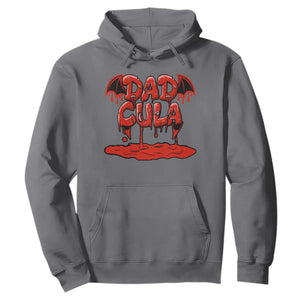 Funny Halloween Couple Hoodie Dadcula Dracula Couple Matching TS11 Charcoal Print Your Wear