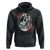 Funny Halloween Nurse Hoodie I Will Stab You Scary Zombie Needle Nurse TS11 Black Print Your Wear