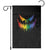 Funny Halloween LGBT Garden Flag Jack O Lantern Scary Carved Pumpkin Face Rainbow Flag TS11 Black Print Your Wear