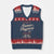 Welcome To The Boomer Playground V-Neck Knit Sweater Vest Funny Baby Boomer Generation TS11 Navy Red Print Your Wear