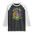 Proud Member Of The Baby Boomer Generation Raglan Shirt Hippie Sunflower - Print Your Wear