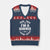 Funny I Am A Boomer And I Know Things V-Neck Knit Sweater Vest Baby Boomer Generation TS11 Navy Red Print Your Wear