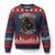 Funny Grumpy Old Biker Ugly Christmas Sweater Sons Of Alzheimer Where Is My Bike TS11 Navy Red Print Your Wear