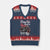Pray Up Before You Mount Up V-Neck Knit Sweater Vest Christian Biker Religious Faith TS11 Navy Red Print Your Wear