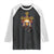Christian Biker I Ride With Jesus Raglan Shirt Religious Faith Motorcycle Rider Eagle TS11 Black White Print Your Wear