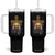 Christian Biker I Ride With Jesus Tumbler With Handle Religious Faith Motorcycle Rider Eagle TS11 One Size: 40 oz Black Print Your Wear