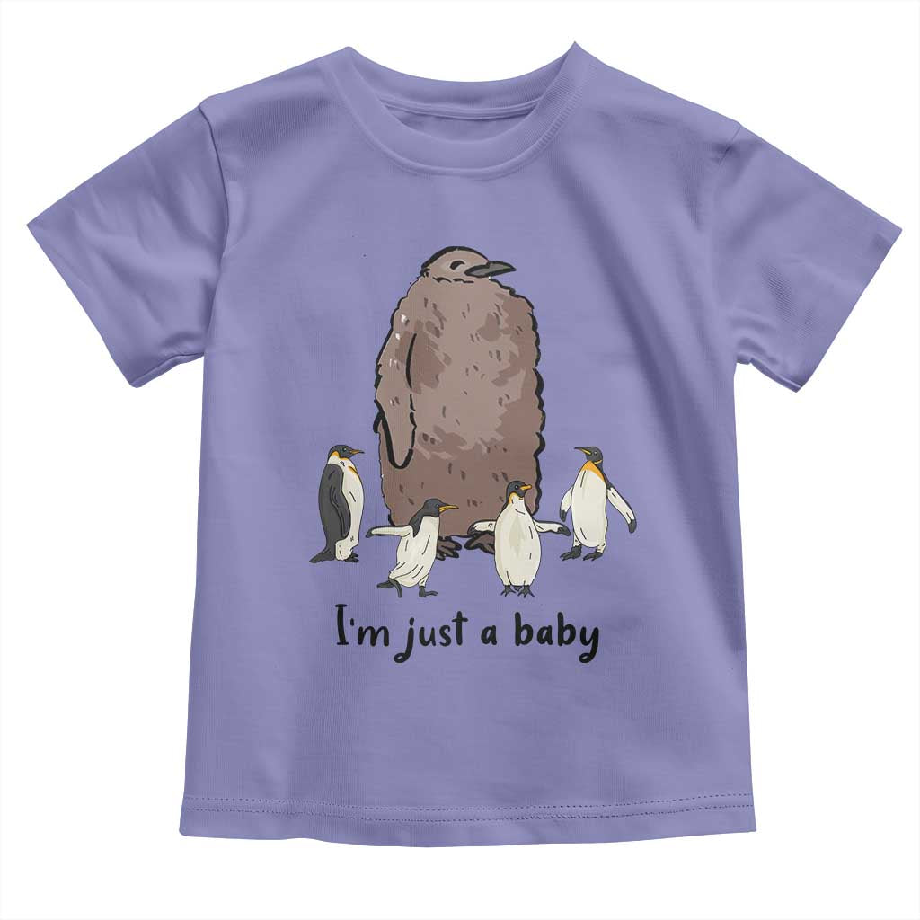 Funny Pesto The Penguin Toddler T Shirt I'm Just A Baby Meme TS11 Violet Print Your Wear