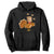 Funny Thanksgiving Christmas Triple Ho Santa Turkey Hoodie TS11 Black Print Your Wear