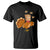 Funny Thanksgiving Christmas Triple Ho Santa Turkey T Shirt TS11 Black Print Your Wear