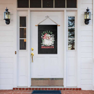 Funny Weed Christmas Garden Flag Rollin Into The Holidays Santa Xmas TS11 Print Your Wear