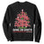 Funny Christmas Santa Gamers Sweatshirt Game On Santa Chimney Xmas Tree TS11 Black Print Your Wear