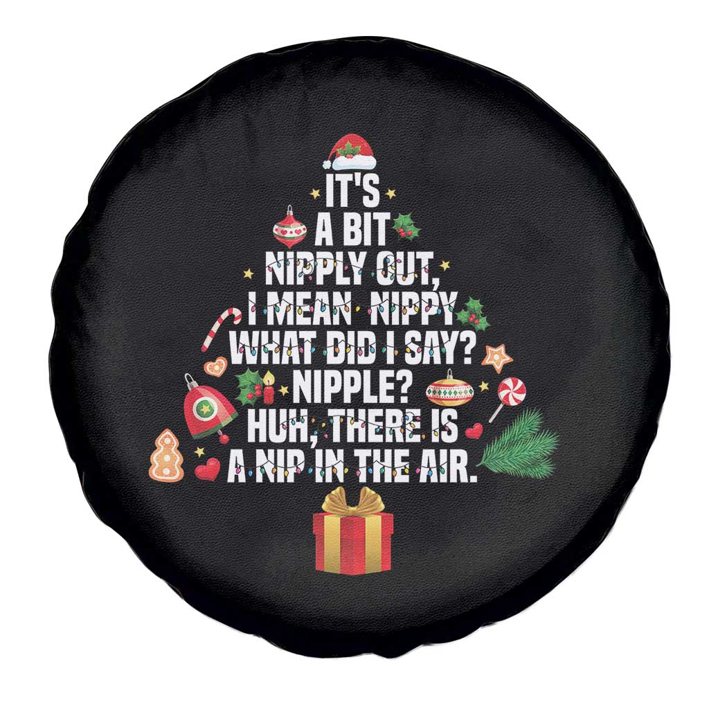 Funny Christmas Movie Spare Tire Cover Its A Bit Nipply Out Nipply Out Xmas Vacation Holiday TS11 Print Your Wear