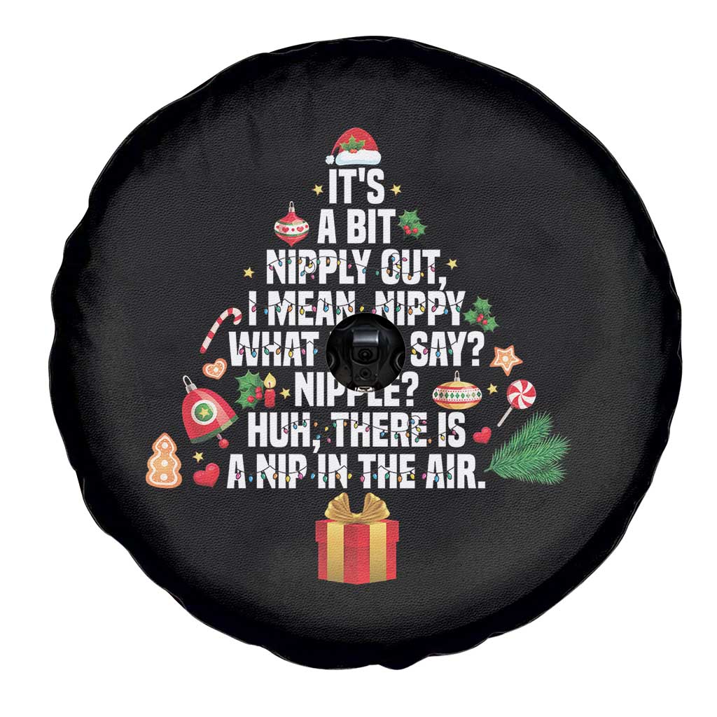 Funny Christmas Movie Spare Tire Cover Its A Bit Nipply Out Nipply Out Xmas Vacation Holiday TS11 Print Your Wear