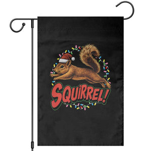 Funny Christmas Squirrel Garden Flag Xmas Vacation Holiday Movie TS11 Black Print Your Wear