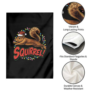 Funny Christmas Squirrel Garden Flag Xmas Vacation Holiday Movie TS11 Print Your Wear